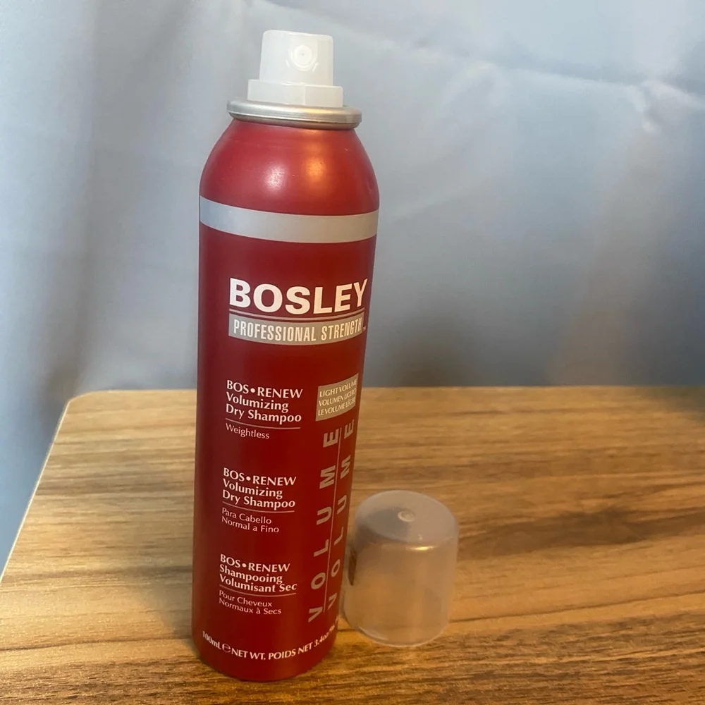 Bosley Dry Shampoo, Unisex, 100ml, for thinning hair